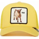 bone-trucker-amarelo-para-crianca-cabra-kid-kid-the-farm-da-goorin-bros