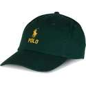 bone-curvo-verde-ajustavel-com-logo-amarelo-classic-sport-da-polo-ralph-lauren