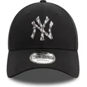 bone-curvo-preto-ajustavel-9forty-seasonal-infill-da-new-york-yankees-mlb-da-new-era