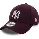 bone-curvo-violeta-snapback-9forty-melton-wool-da-new-york-yankees-mlb-da-new-era
