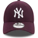 bone-curvo-violeta-snapback-9forty-melton-wool-da-new-york-yankees-mlb-da-new-era