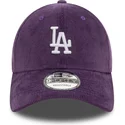 bone-curvo-violeta-ajustavel-9forty-cord-da-los-angeles-dodgers-mlb-da-new-era