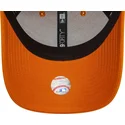 bone-curvo-laranja-ajustavel-para-mulheres-com-logo-laranja-9forty-league-essential-da-new-york-yankees-mlb-da-new-era