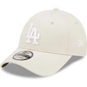 bone-curvo-bege-ajustavel-9forty-league-essential-da-los-angeles-dodgers-mlb-da-new-era