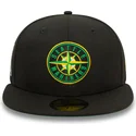 bone-plano-preto-justo-59fifty-coop-da-seattle-mariners-mlb-da-new-era