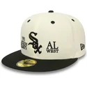 bone-plano-bege-e-preto-justo-59fifty-93-division-da-chicago-white-sox-mlb-da-new-era