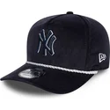 bone-curvo-azul-marinho-snapback-golfer-cord-da-new-york-yankees-mlb-da-new-era