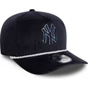 bone-curvo-azul-marinho-snapback-golfer-cord-da-new-york-yankees-mlb-da-new-era