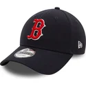 bone-curvo-azul-marinho-ajustavel-9forty-side-patch-da-boston-red-sox-mlb-da-new-era