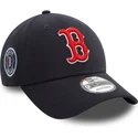 bone-curvo-azul-marinho-ajustavel-9forty-side-patch-da-boston-red-sox-mlb-da-new-era