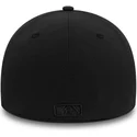 bone-curvo-preto-justo-com-logo-preto-39thirty-stretch-nylon-da-new-york-yankees-mlb-da-new-era