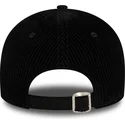 bone-curvo-preto-ajustavel-para-mulheres-com-logo-bege-9forty-cord-da-new-york-yankees-mlb-da-new-era