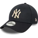 bone-curvo-azul-marinho-ajustavel-9forty-pivot-knit-da-new-york-yankees-mlb-da-new-era
