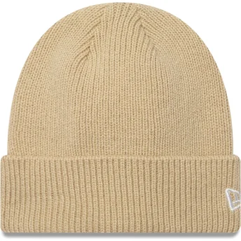 Gorro bege Wool Cuff Knit da New Era