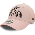 bone-curvo-rosa-ajustavel-para-crianca-9forty-needle-cord-da-ac-milan-serie-a-da-new-era