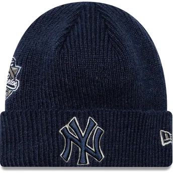 Gorro azul marinho World Series Patch da New York Yankees MLB da New Era