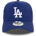 bone-curvo-azul-snapback-9forty-e-frame-patch-da-los-angeles-dodgers-mlb-da-new-era