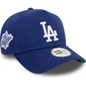 bone-curvo-azul-snapback-9forty-e-frame-patch-da-los-angeles-dodgers-mlb-da-new-era