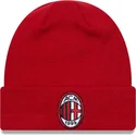 gorro-vermelho-core-cuff-da-ac-milan-serie-a-da-new-era