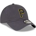 bone-curvo-cinza-ajustavel-9twenty-core-classic-da-pittsburgh-pirates-mlb-da-new-era