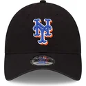 bone-curvo-preto-ajustavel-9twenty-core-classic-da-new-york-mets-mlb-da-new-era