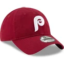 bone-curvo-vermelho-escuro-ajustavel-9twenty-core-classic-da-philadelphia-phillies-mlb-da-new-era