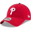 bone-curvo-vermelho-ajustavel-9twenty-core-classic-da-philadelphia-phillies-mlb-da-new-era