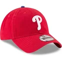 bone-curvo-vermelho-ajustavel-9twenty-core-classic-da-philadelphia-phillies-mlb-da-new-era