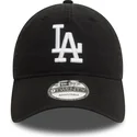 bone-curvo-preto-ajustavel-9twenty-washed-da-los-angeles-dodgers-mlb-da-new-era