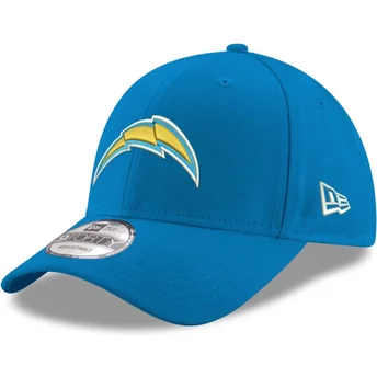 Boné curvo azul ajustável 9FORTY The League da Los Angeles Chargers MLB da New Era