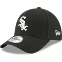 bone-curvo-preto-ajustavel-para-crianca-9forty-the-league-da-chicago-white-sox-mlb-da-new-era