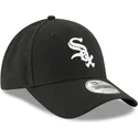 bone-curvo-preto-ajustavel-para-crianca-9forty-the-league-da-chicago-white-sox-mlb-da-new-era