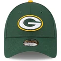 bone-curvo-verde-ajustavel-para-crianca-9forty-the-league-da-green-bay-packers-nfl-da-new-era