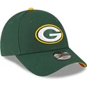 bone-curvo-verde-ajustavel-para-crianca-9forty-the-league-da-green-bay-packers-nfl-da-new-era