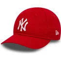 bone-curvo-vermelho-ajustavel-para-crianca-9forty-league-essential-inf-da-new-york-yankees-mlb-da-new-era