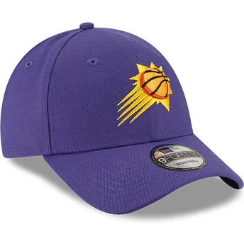 Boné curvo violeta ajustável 9FORTY The League da Phoenix Suns NBA da New Era