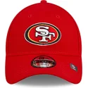 bone-curvo-vermelho-ajustavel-9forty-the-league-team-colour-da-san-francisco-49ers-nfl-da-new-era