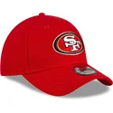 bone-curvo-vermelho-ajustavel-9forty-the-league-team-colour-da-san-francisco-49ers-nfl-da-new-era