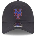 bone-curvo-cinza-ajustavel-9twenty-core-classic-da-new-york-mets-mlb-da-new-era