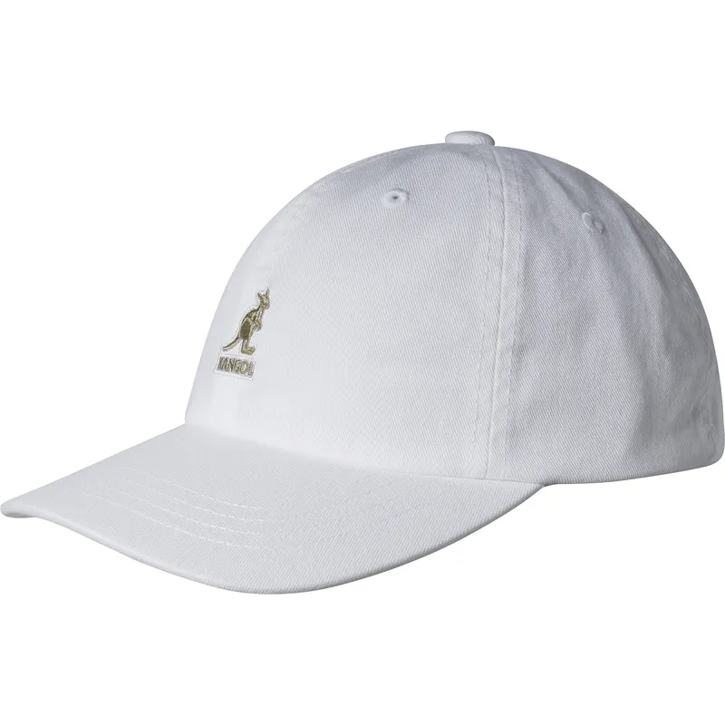 gorra-curva-blanca-ajustable-washed-baseball-white-de-kangol