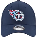 bone-curvo-azul-marinho-ajustavel-9forty-the-league-da-tennessee-titans-nfl-da-new-era