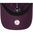 bone-curvo-violeta-ajustavel-com-logo-azul-marinho-9twenty-league-essential-da-new-york-yankees-mlb-da-new-era