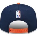 bone-plano-azul-marinho-e-laranja-snapback-9fifty-statement-da-new-york-knicks-nba-da-new-era