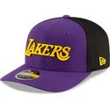 bone-curvo-violeta-e-preto-snapback-9seventy-statement-stretch-snap-da-los-angeles-lakers-nba-da-new-era