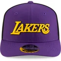 bone-curvo-violeta-e-preto-snapback-9seventy-statement-stretch-snap-da-los-angeles-lakers-nba-da-new-era