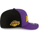 bone-curvo-violeta-e-preto-snapback-9seventy-statement-stretch-snap-da-los-angeles-lakers-nba-da-new-era