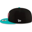 bone-plano-preto-e-verde-snapback-9fifty-classic-da-memphis-grizzlies-nba-da-new-era