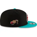 bone-plano-preto-e-verde-snapback-9fifty-classic-da-memphis-grizzlies-nba-da-new-era