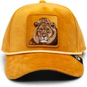 bone-curvo-amarelo-snapback-leao-lion-royalty-the-farm-da-goorin-bros