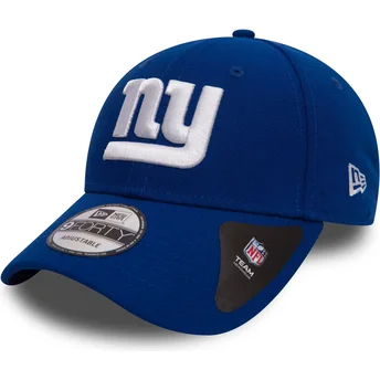 Boné curvo azul ajustável 9FORTY The League da New York Giants NFL da New Era